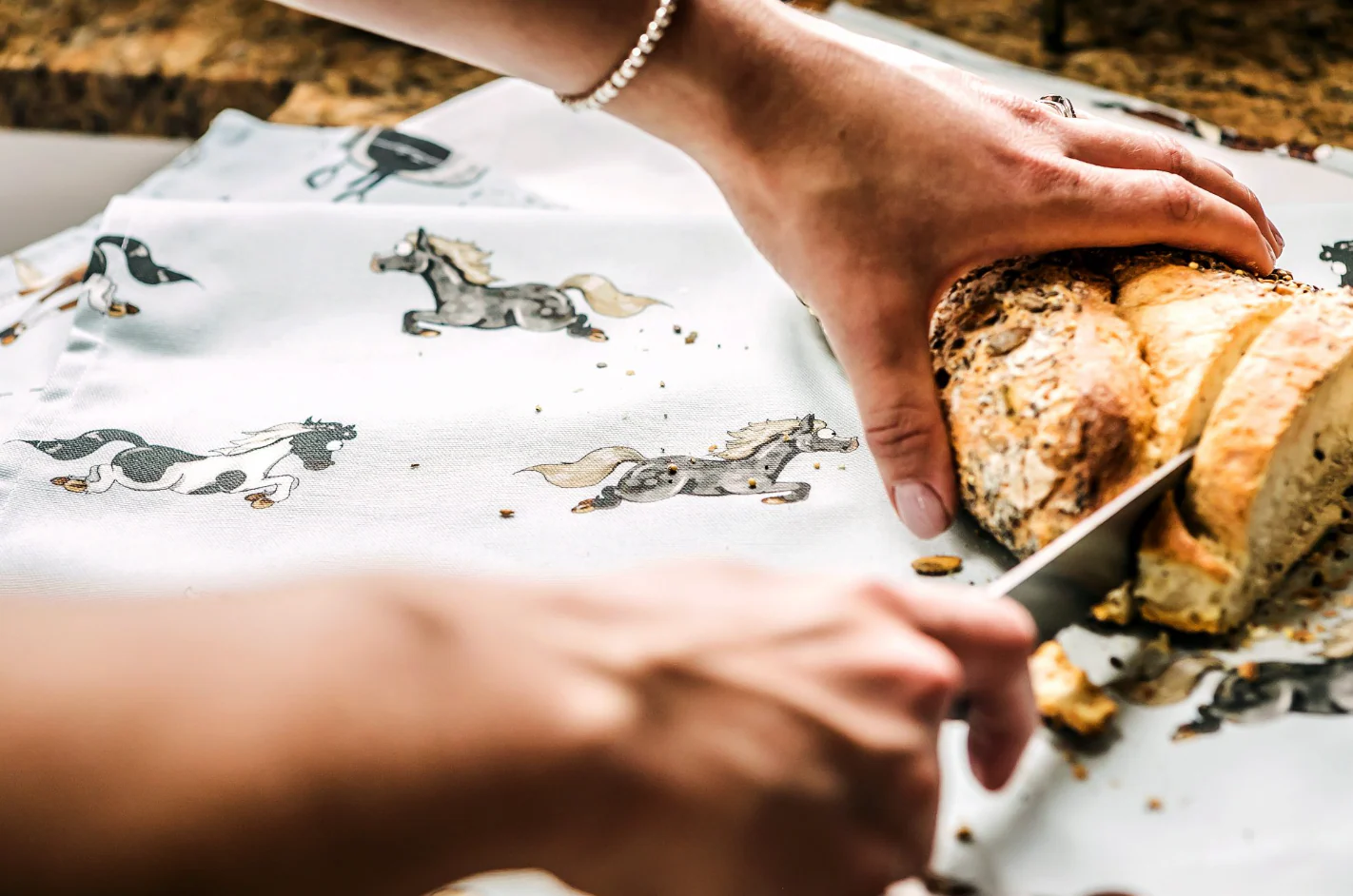 Emily Cole Tea Towel | Pony - Image 3