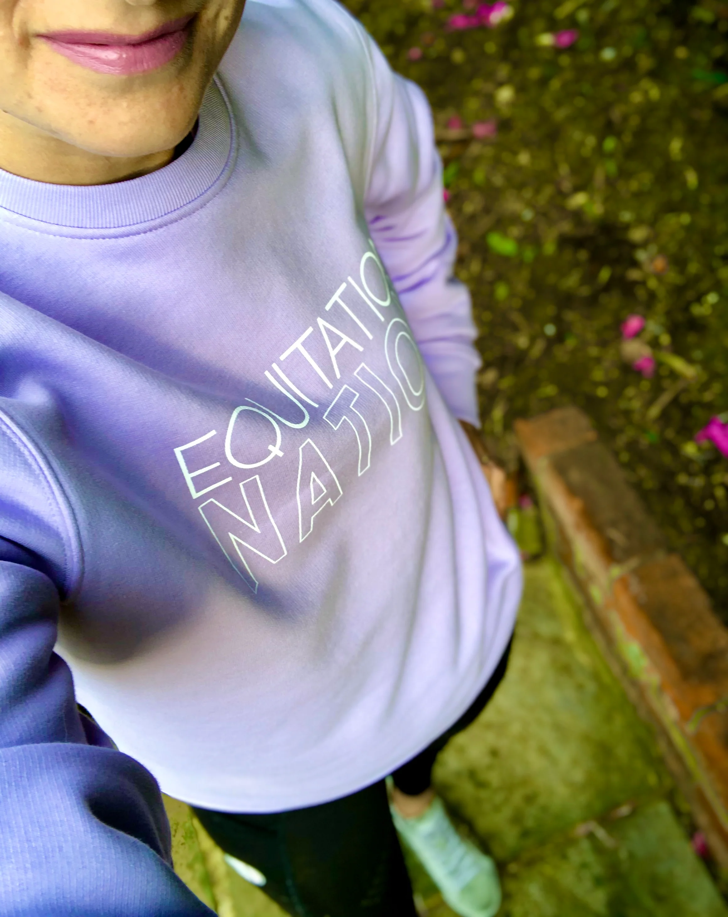 'EQUITATION NATION' Friesian Sweatshirt - Image 3