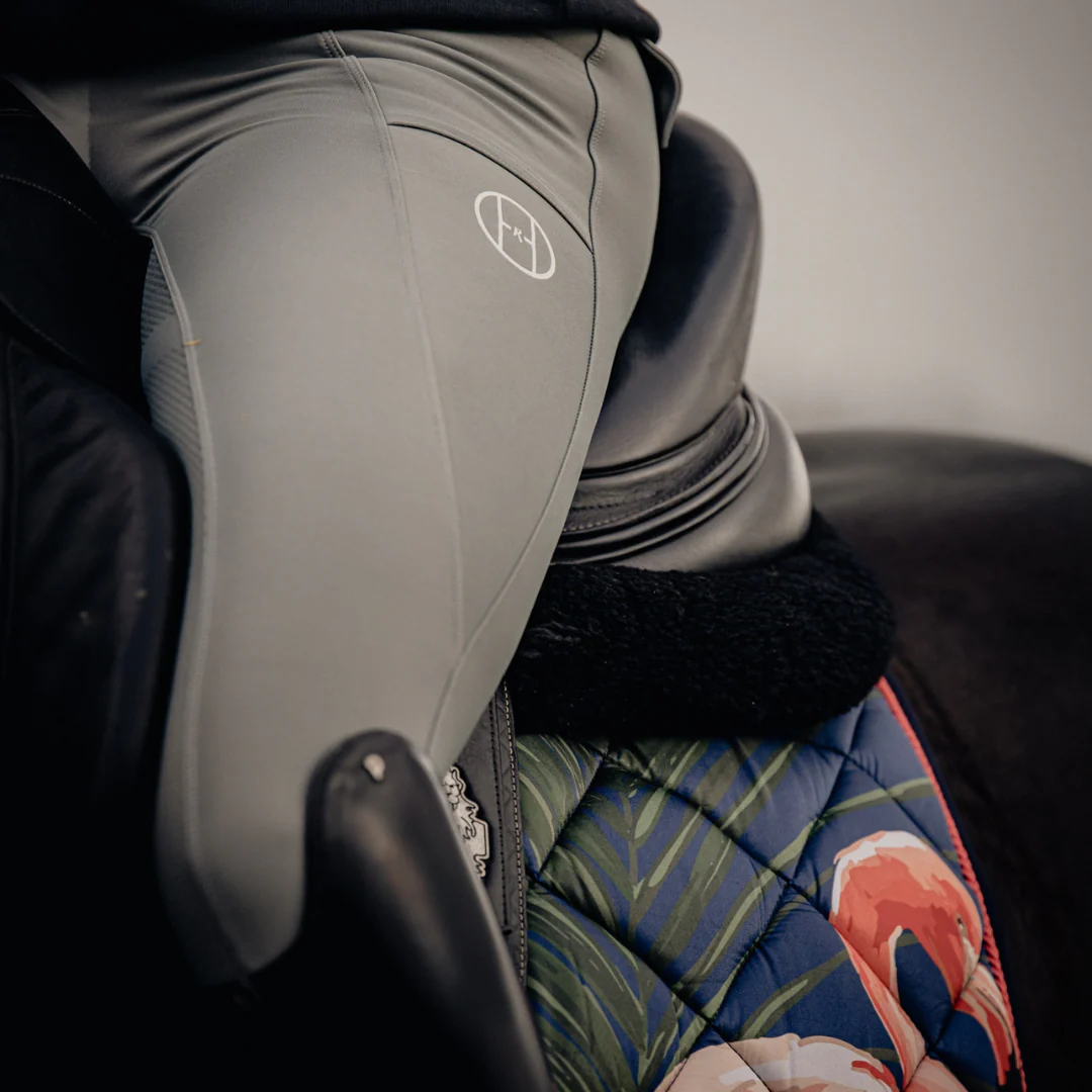 Full Seat Riding Leggings | PISTACHIO GREEN - Image 3