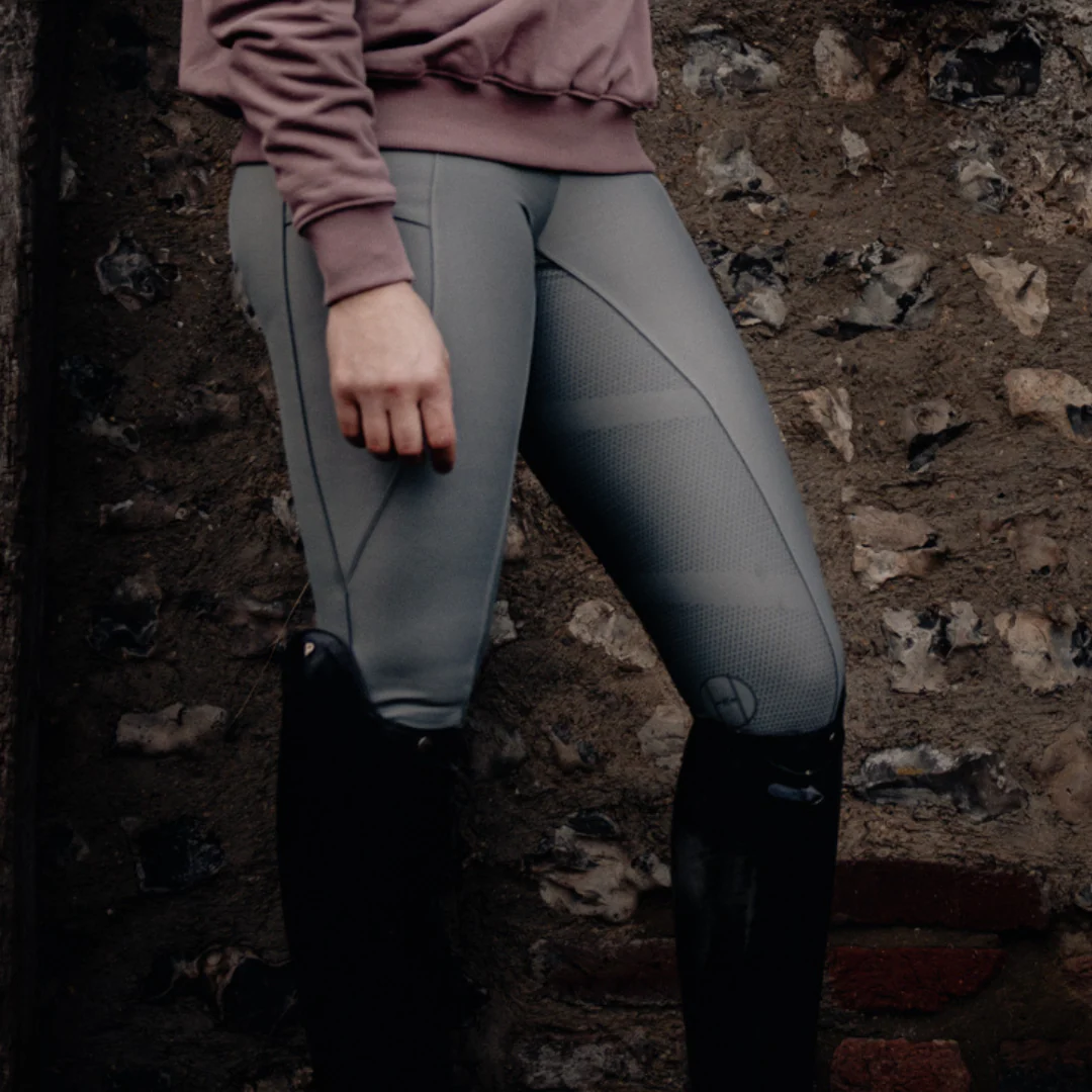 Full Seat Riding Leggings | PISTACHIO GREEN - Image 5