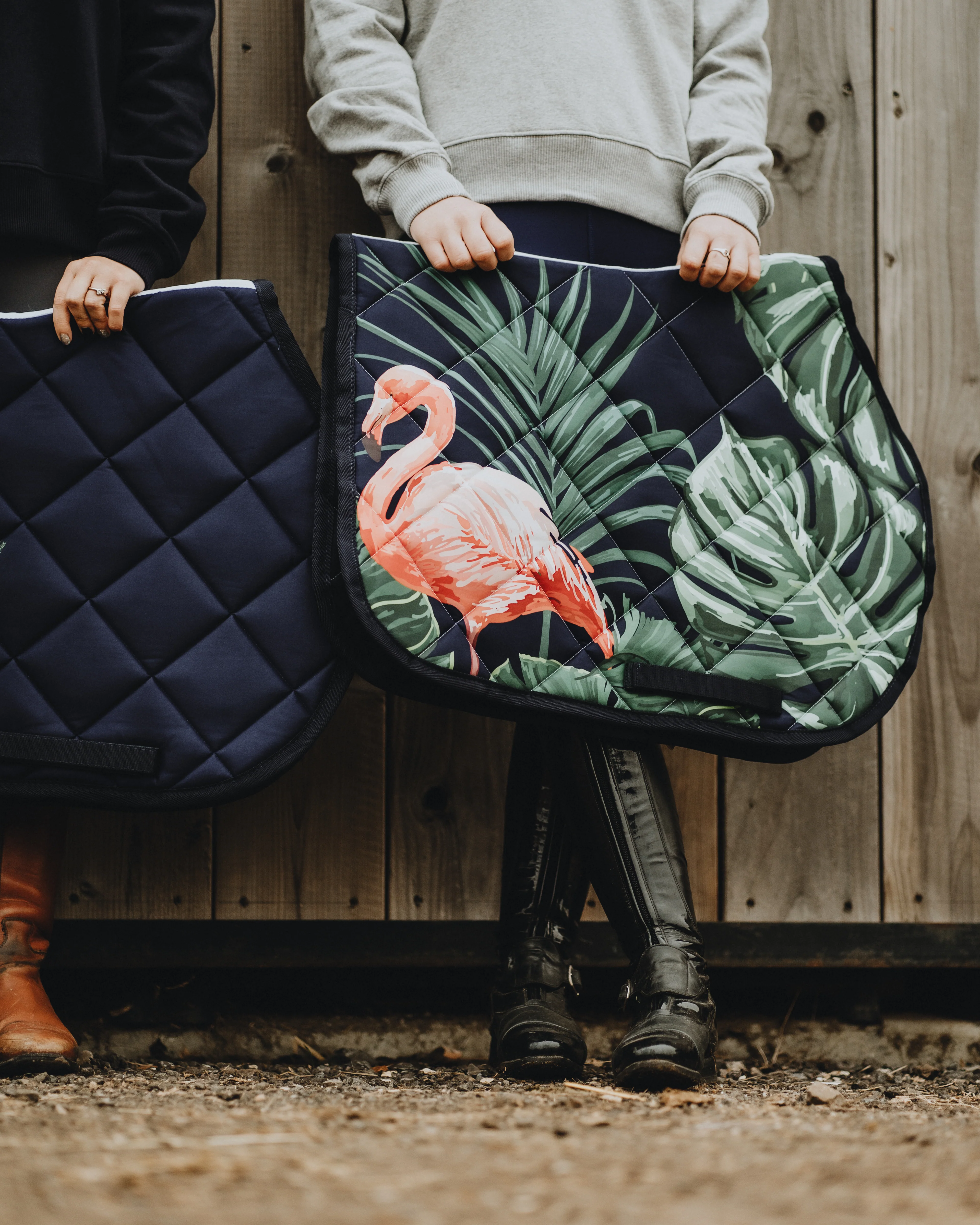 Paladin Equestrian: Blue Flamingo Saddle Pad - Image 3