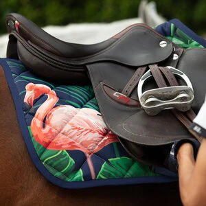 Paladin Equestrian: Blue Flamingo Saddle Pad - Image 5