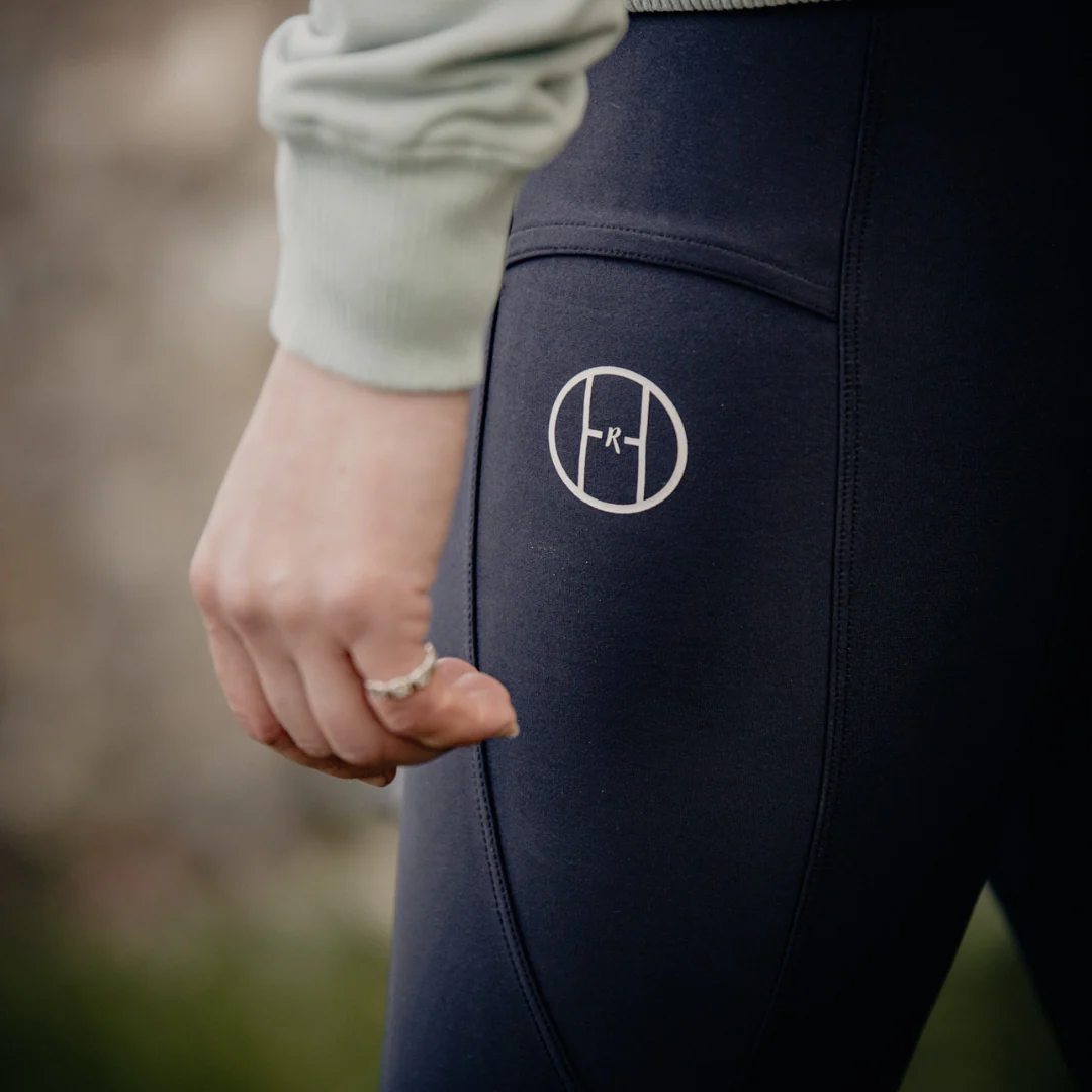 Full Seat Riding Leggings | BLACK - Image 7