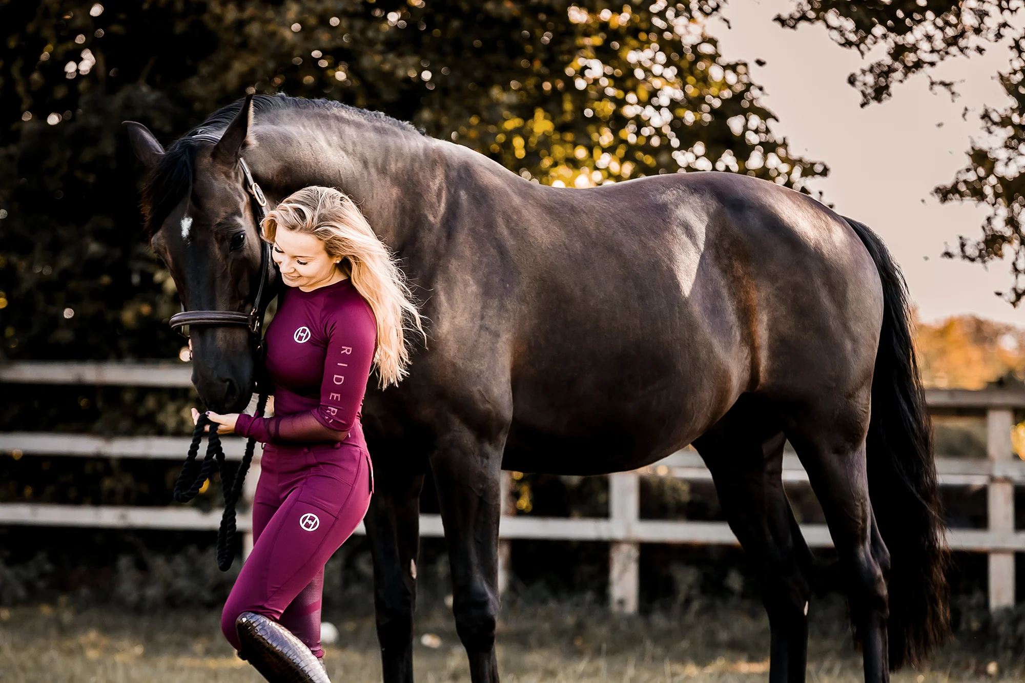 Full Seat Riding Leggings | MULBERRY - Image 4